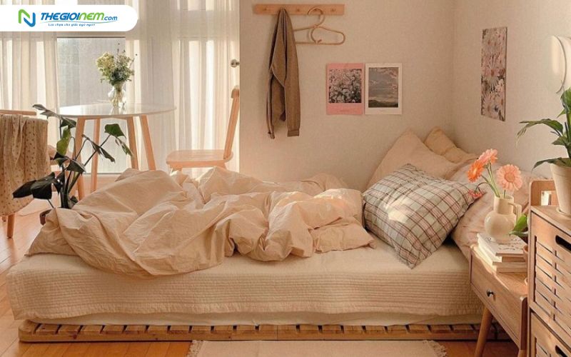 Nệm 1m phù hợp cho phòng ngủ nhỏ