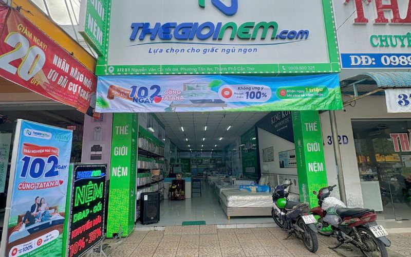 Cửa hàng Thế Giới Nệm có mặt ở nhiều nơi