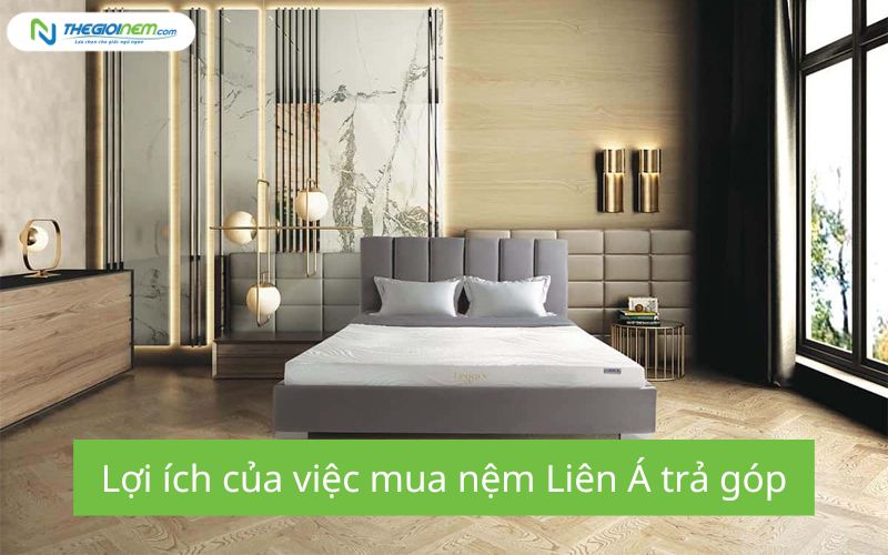 Mua nệm liên á trả góp TPHCM 2