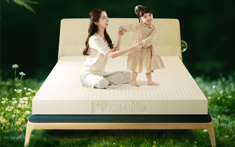 Nệm cao su Kim Cương phù hợp cho nhiều đối tượng