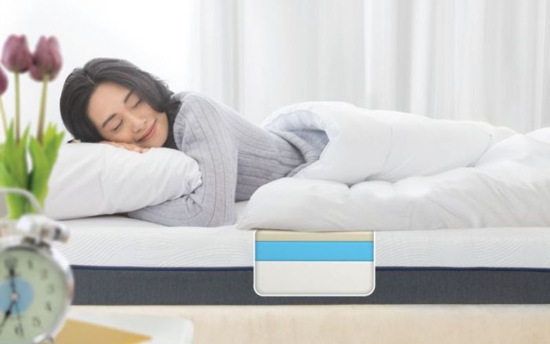 Thiết kế đa tầng của nệm phù hợp cho nhiều đối tượng sử dụng