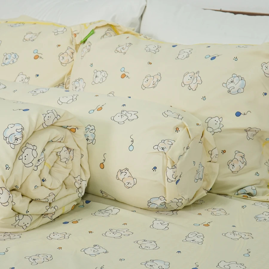 Cận chất màu sắc và hình ảnh của bộ ga