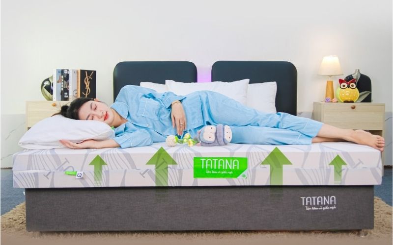 Nệm cao su thiên nhiên nâng đỡ cơ thể