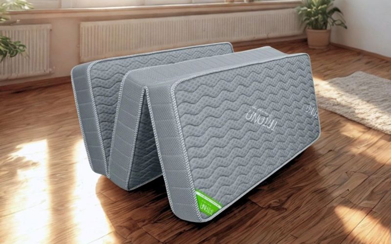 Nệm cao su tổng hợp vải gấm lạnh gấp 3 TATANA