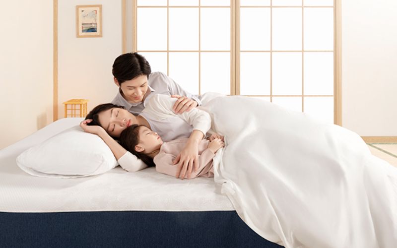 Nệm nâng đỡ tốt, phù hợp cho gia đình
