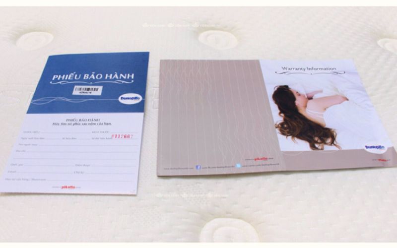 Chế độ bảo hành luôn đóng vai trò quan trọng khi mua nệm chính hãng