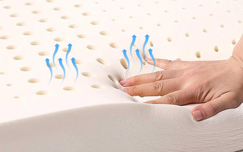 Chú ý tới độ thoáng khí của nệm