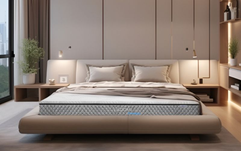 Nệm cao su Liên Á L’ADome Grey Premium