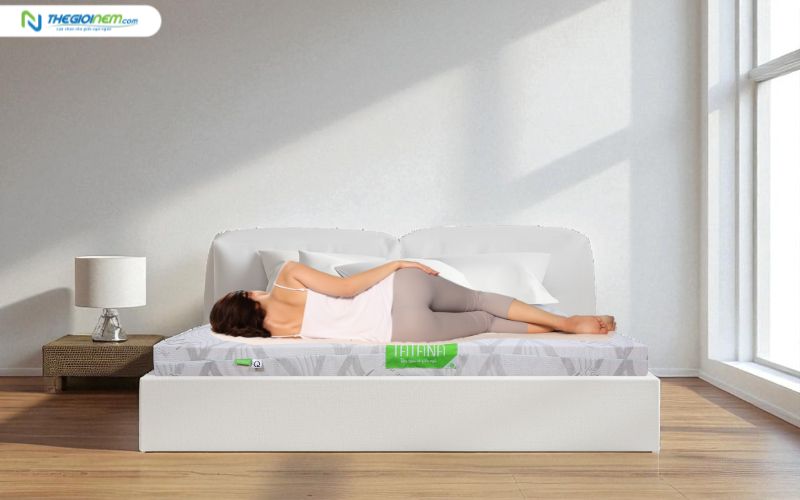 Nệm cao su nâng đỡ cơ thể theo từng vùng