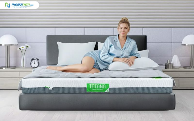 Nệm cao su nhân tạo TATANA giá rẻ, chất lượng