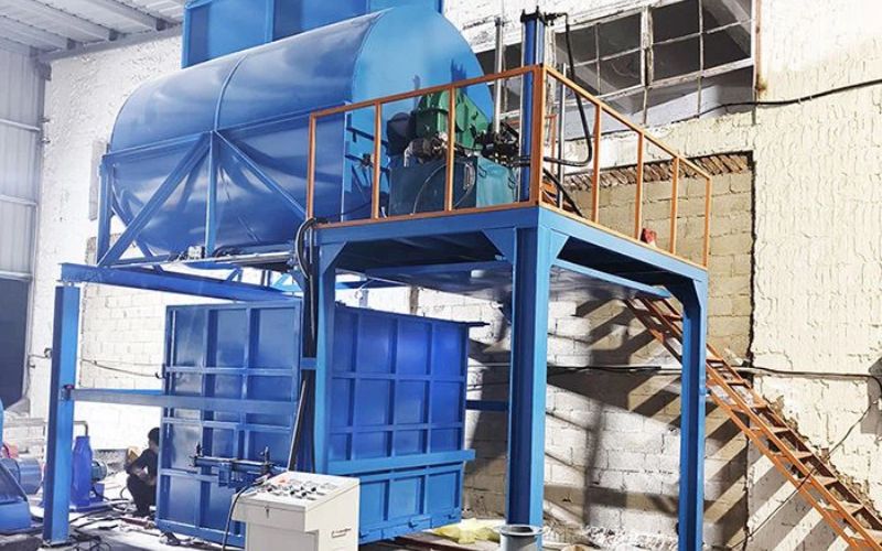 Máy xử lý nguyên liệu