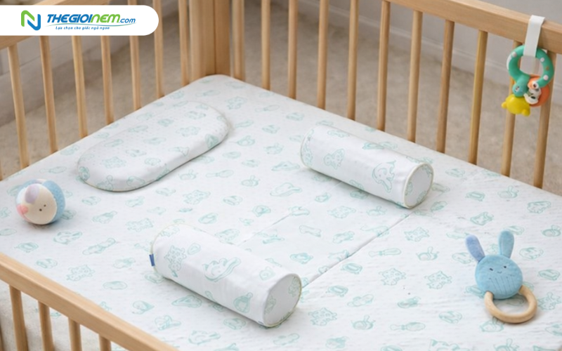 kích thước nệm cho trẻ dưới một tuổi