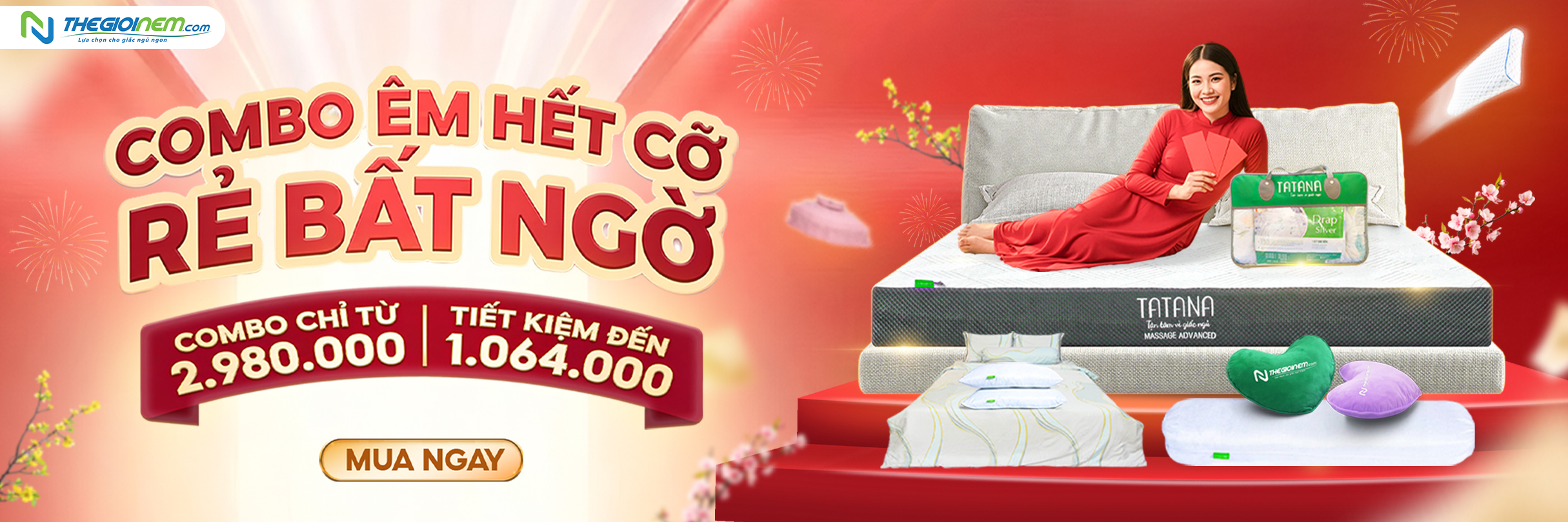 Combo êm hết cỡ - rẻ bất ngờ