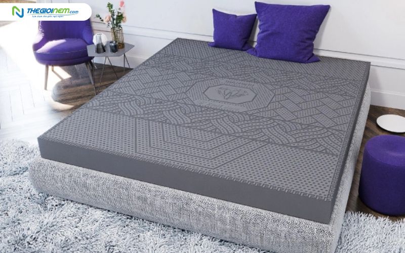 Nệm cao su thiên nhiên Kim Cương 5Zone than hoạt tính Biolux
