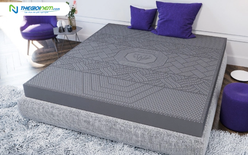 nệm cao su than hoạt tính kim cương 5zone biolux