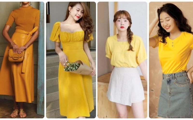 Màu vàng phù hợp cho năm Bính Ngọ
