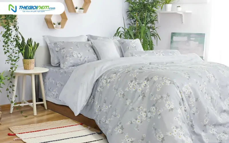 kết hợp chân ga gối mới với nệm chất lượng