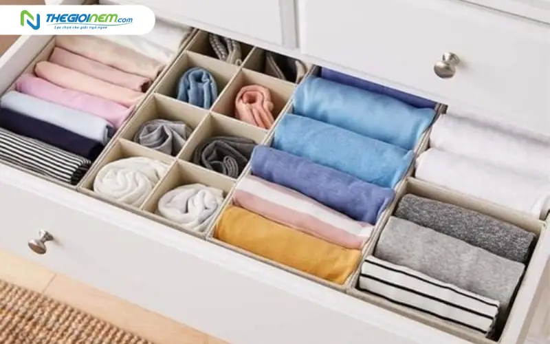 sắp xếp tủ quần áo khoa học