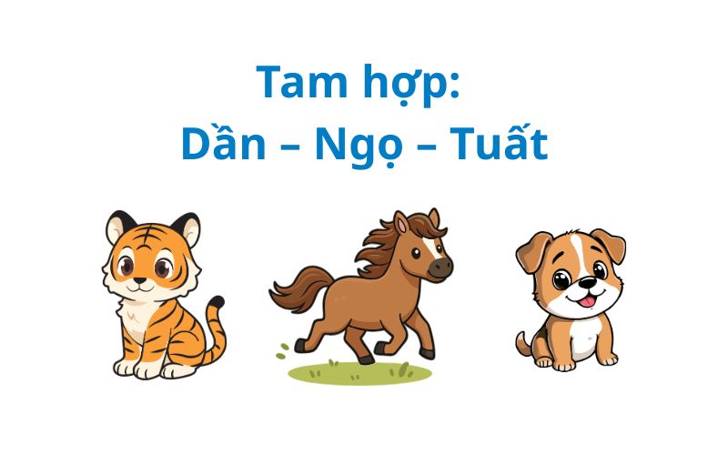 Năm 2026 Bính Ngọ hợp tuổi Dần, Tuất