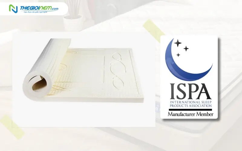 nên ưu tiên nệm có chứng nhận ispa