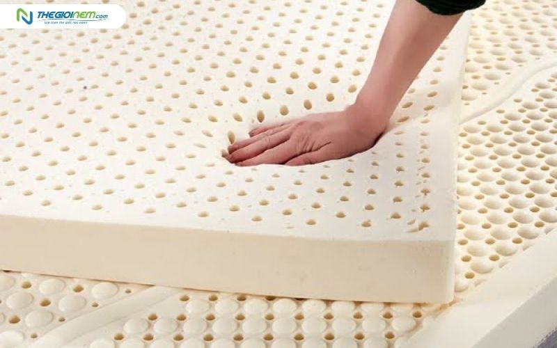 Đệm cao su thiên nhiên đàn hồi, thoáng khí