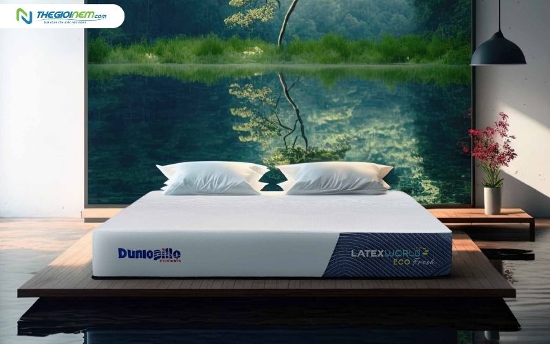 Nệm cao su Dunlopillo Latex World Eco Fresh
