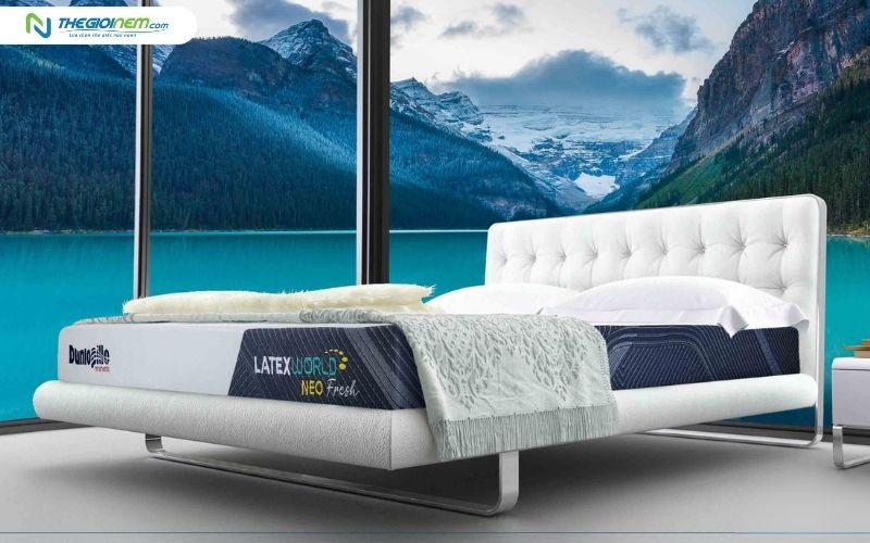 Nệm cao su Dunlopillo Latex World Neo Fresh