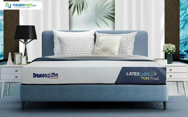 Nệm cao su Dunlopillo Latex World Pure Fresh