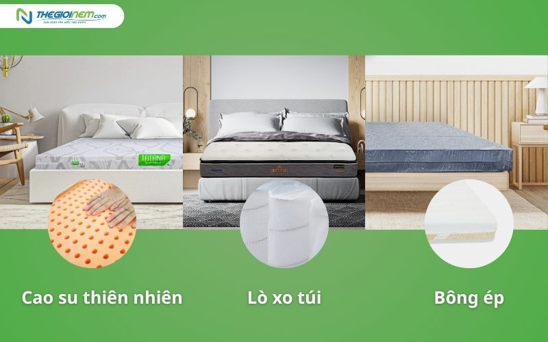 Các loại nệm phù hợp cho ngày lạnh