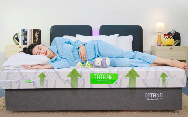 Nệm cao su thiên nhiên hỗ trợ giấc ngủ