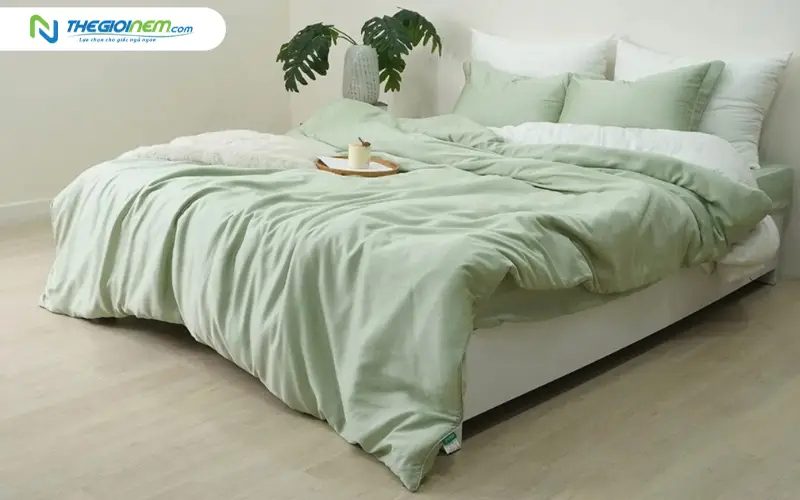 lựa chọn ga giường từ sợi tự nhiên