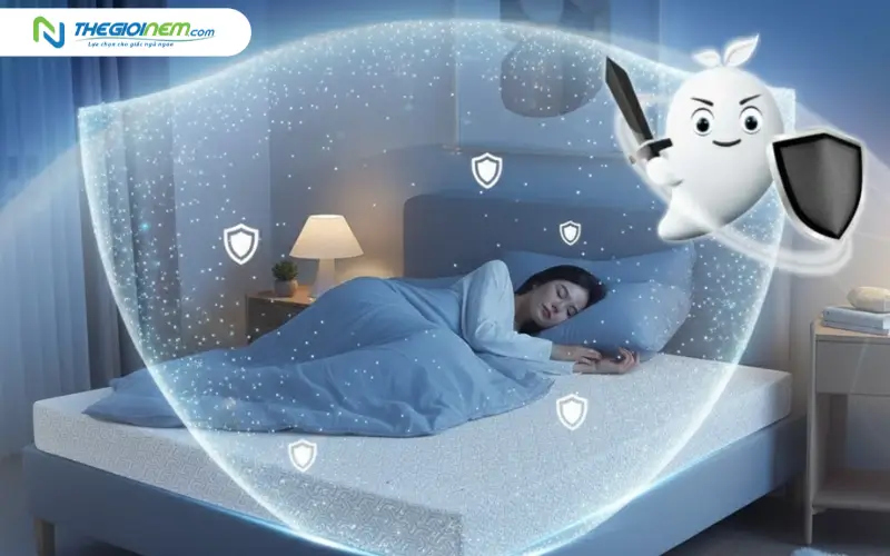 ngăn ngừa nấm mốc và vi khuẩn phát triển