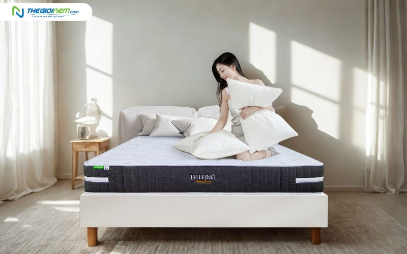 Nệm lò xo liên kết TATANA Nina Cool