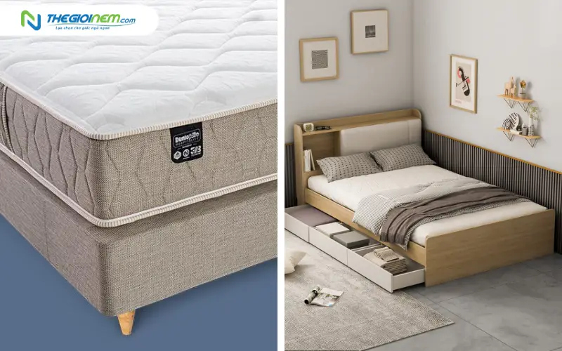 sự khác biệt giữa divan và khung giường thông thường