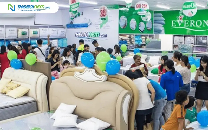 chính sách mua nệm tại thế giới nệm
