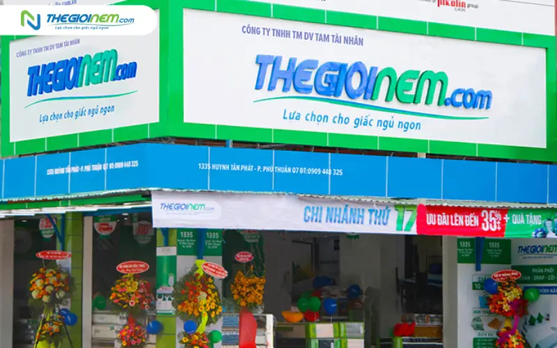 Chính sách mua nệm TATANA Cool Fresh tại Thế Giới Nệm