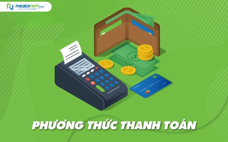 Khách hàng có thể lựa chọn nhiều phương thức thanh toán