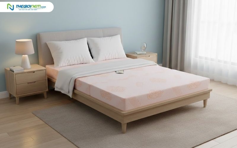 Nệm cao su thiên nhiên gấp Đồng Phú