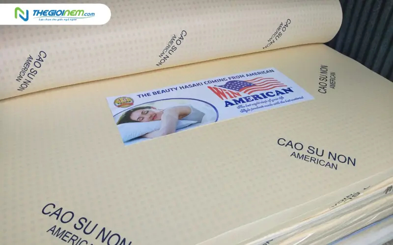 Nệm cao su non American là gì?