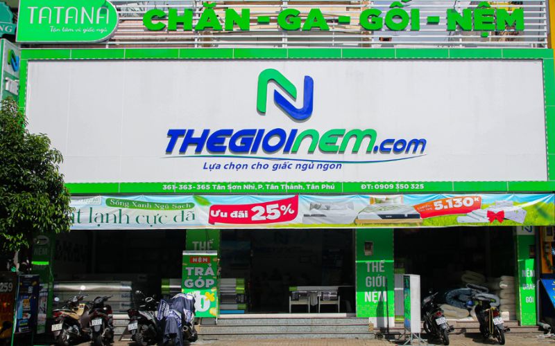 Cửa hàng Thế Giới Nệm cung cấp nhiều dòng nệm từ các thương hiệu hàng đầu