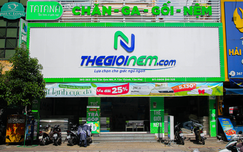 mua nệm cao su tại thế giới nệm