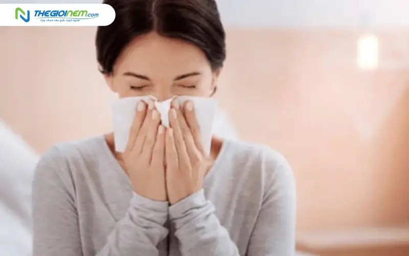 Độ ẩm không khí giảm mạnh gây khô niêm mạc