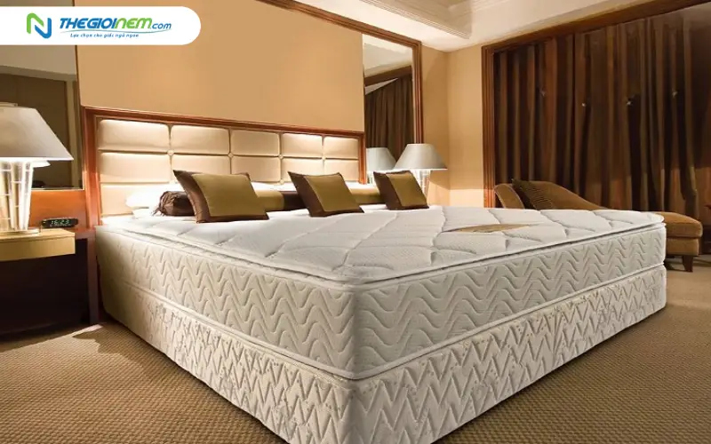 Tại sao nệm lò xo luôn là lựa chọn hàng đầu cho khách sạn 5 sao
