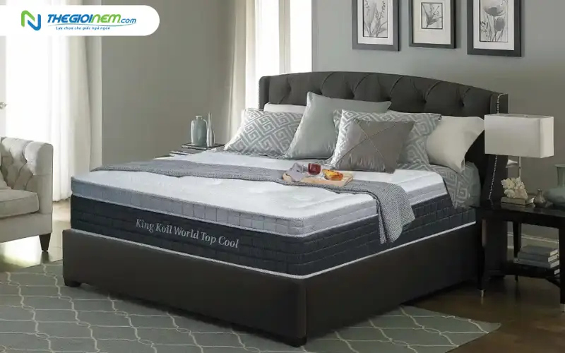 Nệm lò xo King Koil World Top Cool