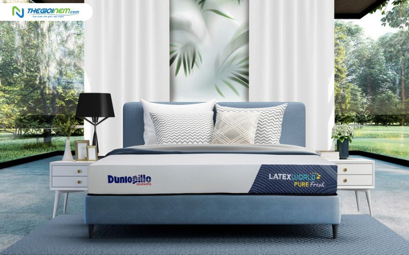 Nệm cao su Dunlopillo Latex World Pure Fresh