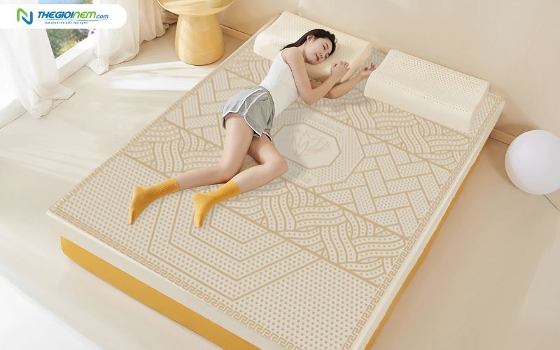 Nệm cao su Kim Cương 5Zone AloeLux