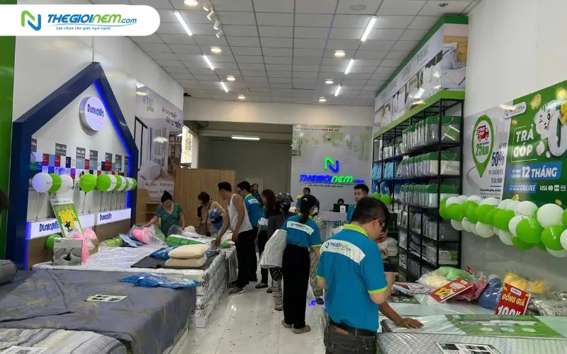 Địa chỉ mua nệm lò xo và nệm cao su chính hãng, giá tốt