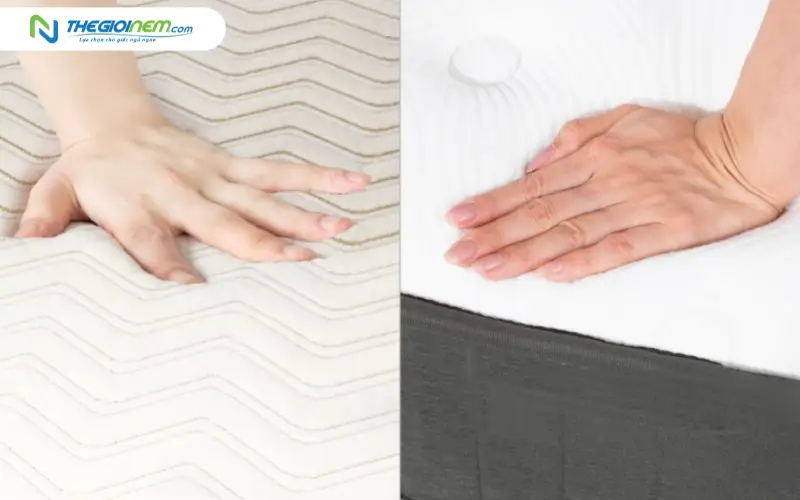 Độ cứng và cảm giác khi nằm