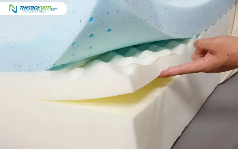 Cấu trúc đa tầng trong nệm foam