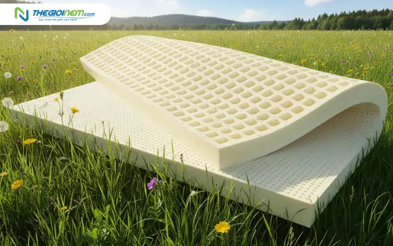 Tại sao giá nệm cao su thiên nhiên lại cao hơn các dòng nệm khác